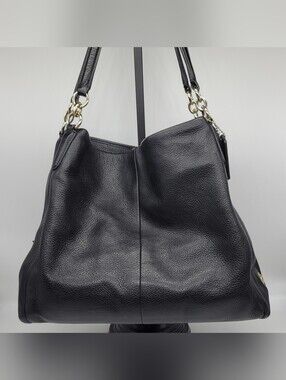 Coach Pebbled Pheobe Shoulder Bag